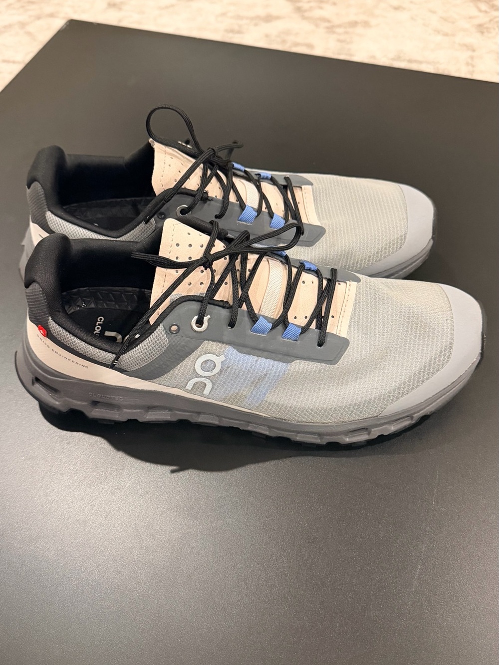 On Running woman’s Athletic Shoes - Light Gray, Beige, Black